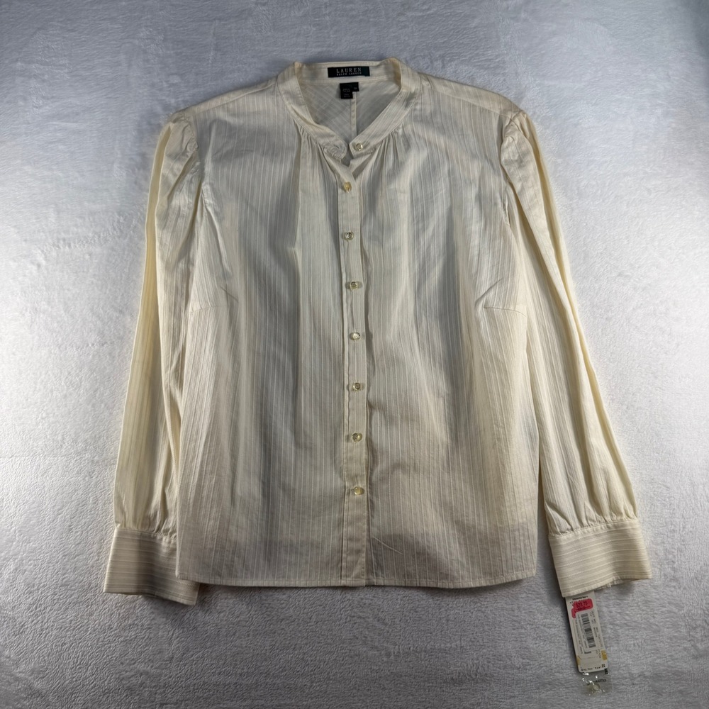 Ralph Lauren LRL Plus 18W Shirt Button Down Quiet Luxury Old Money Professional - Picture 2 of 14